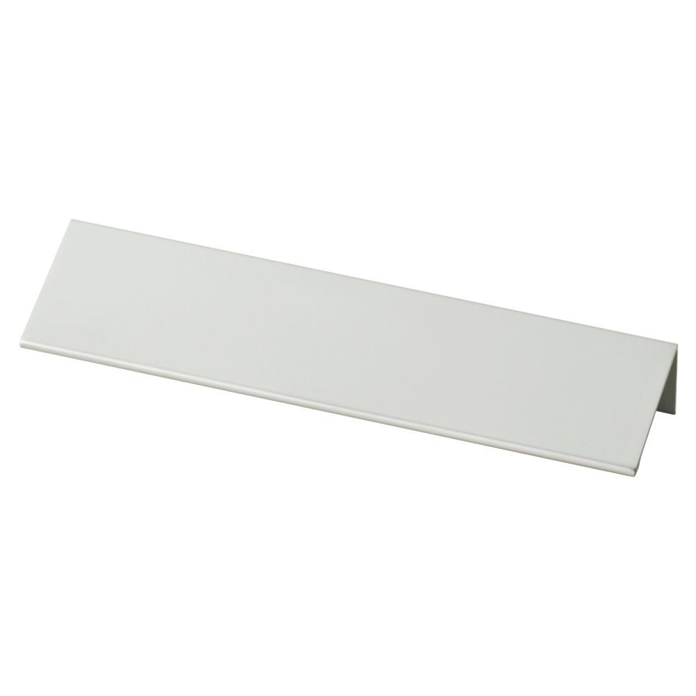 (5 Pack) 5 inch Modern Edge Pull Aluminum Finish