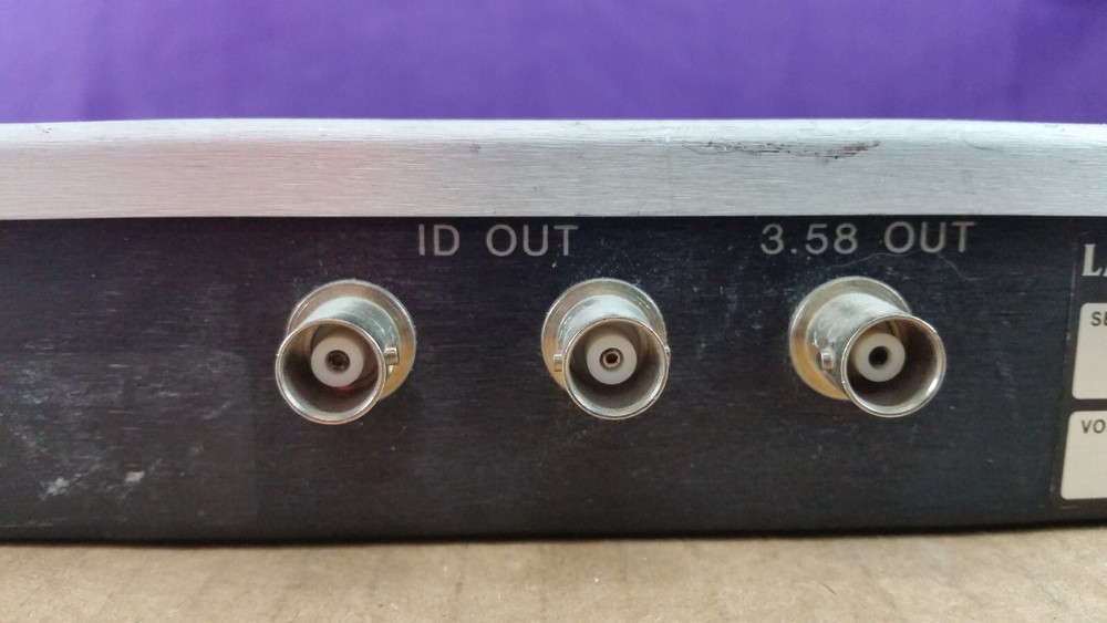 Lang Video Systems VSI 820 Digital Source Identifier