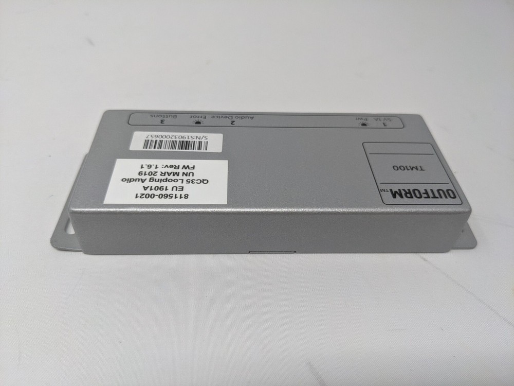 New OUTFORM TM100 USB audio player Tested