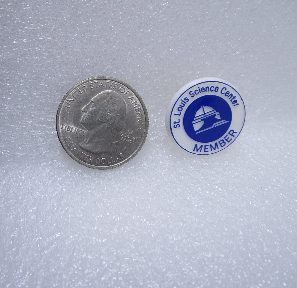 St. Louis Science Center Member Plastic Pin