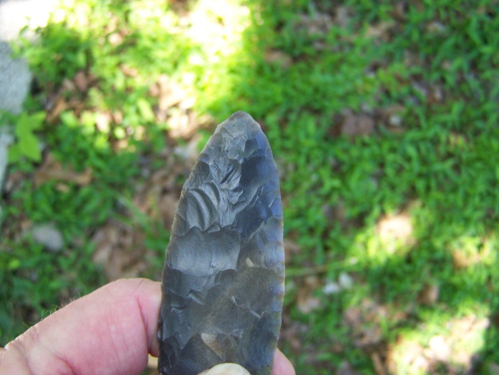 Nice fluted Clovis reproduction arrowhead!
