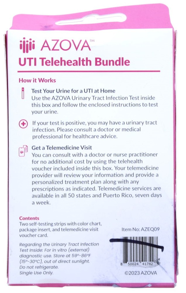 Azova UTI Telehealth Bundle