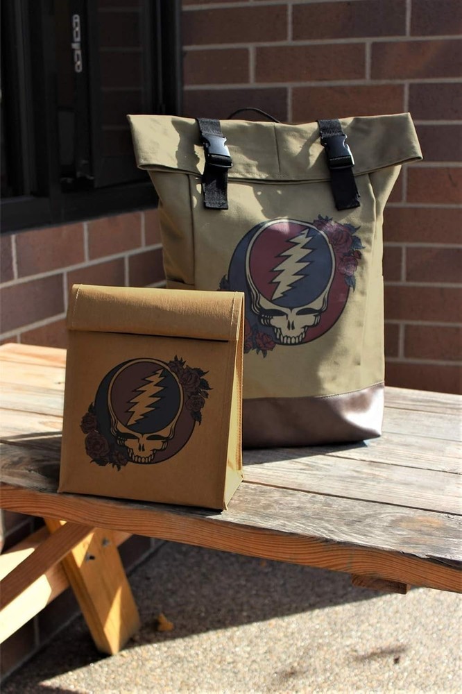 Grateful Dead Canvas Backpack - Steal Your Face Logo
