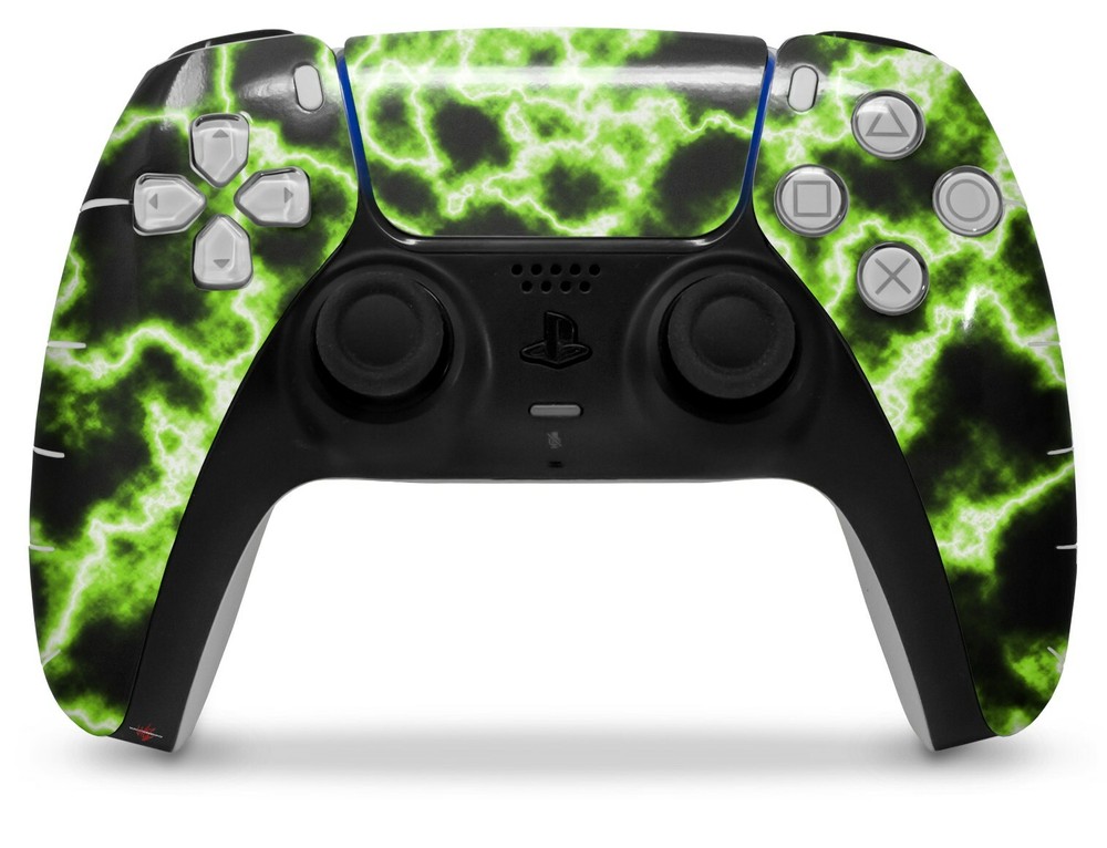Skin Sony PS5 Controller Electrify Green