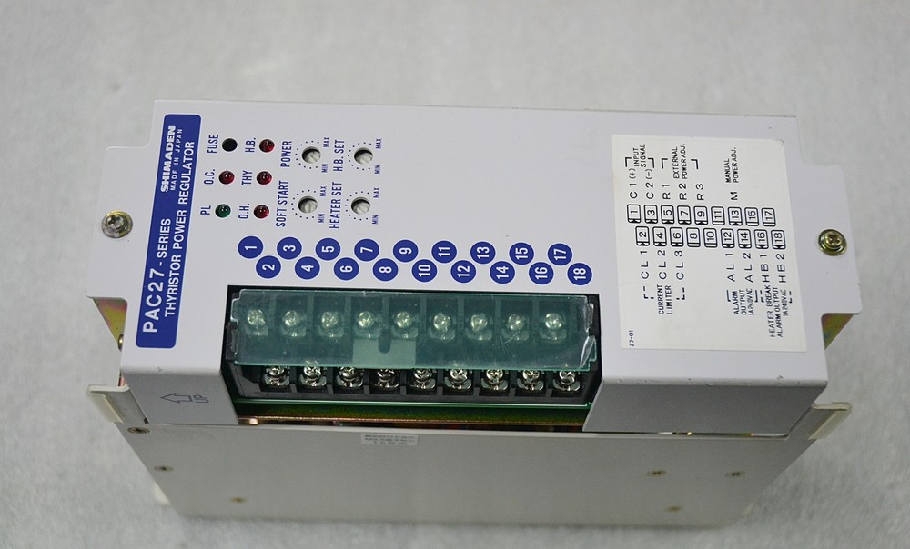 Shimaden PAC27 Thyristor Power Regulator PAC27P415-02000N100