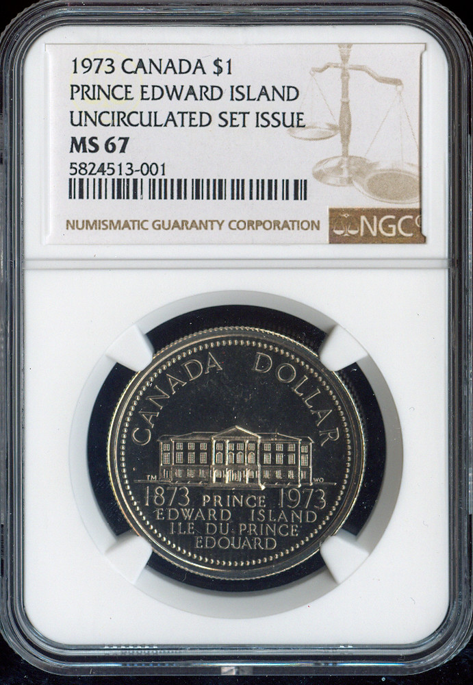 1973 Canada Dollar $1 NGC MS67 MAC  - Quality