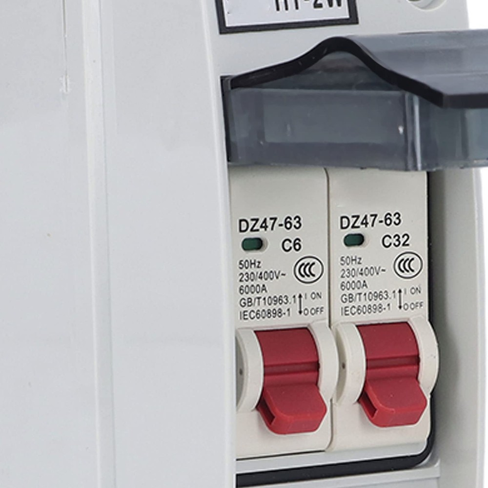 2 Way Distribution Box Circuit Breakers with Waterproof Distribution Case Dis...