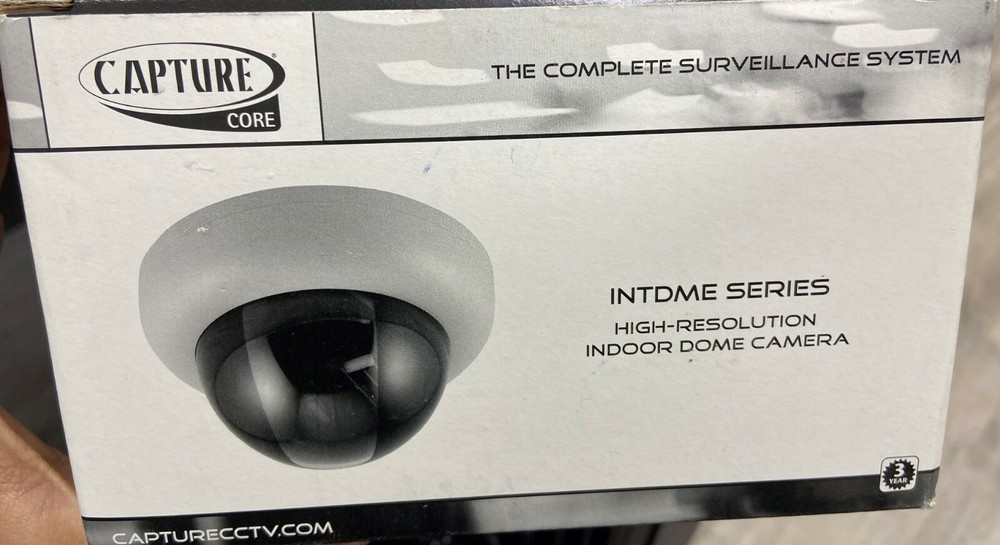 Capture Core Intme Series High Resolution Indoor Dome Camera