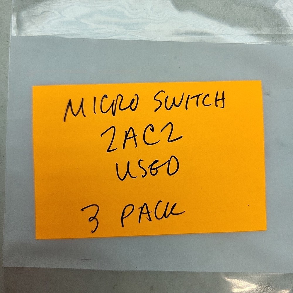 3 Pack Honeywell 2AC2 Micro Switch Level Switch 7329 Used