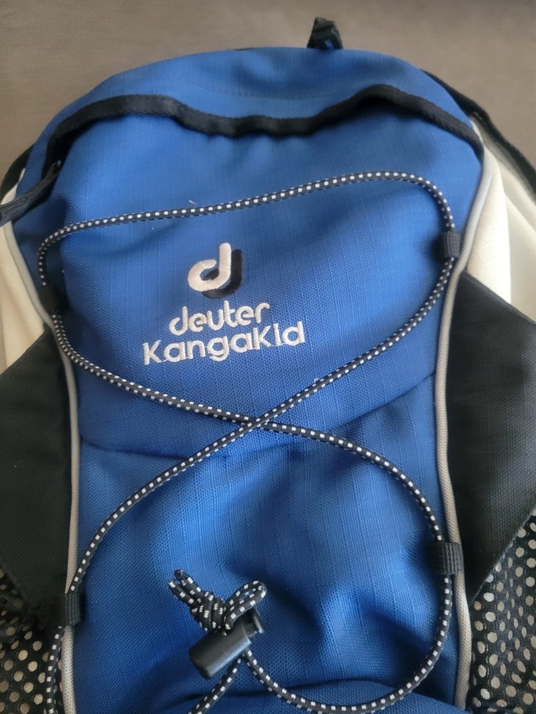 Deuter KangaKid Backpack Lightweight Spacious Gray/Blue
