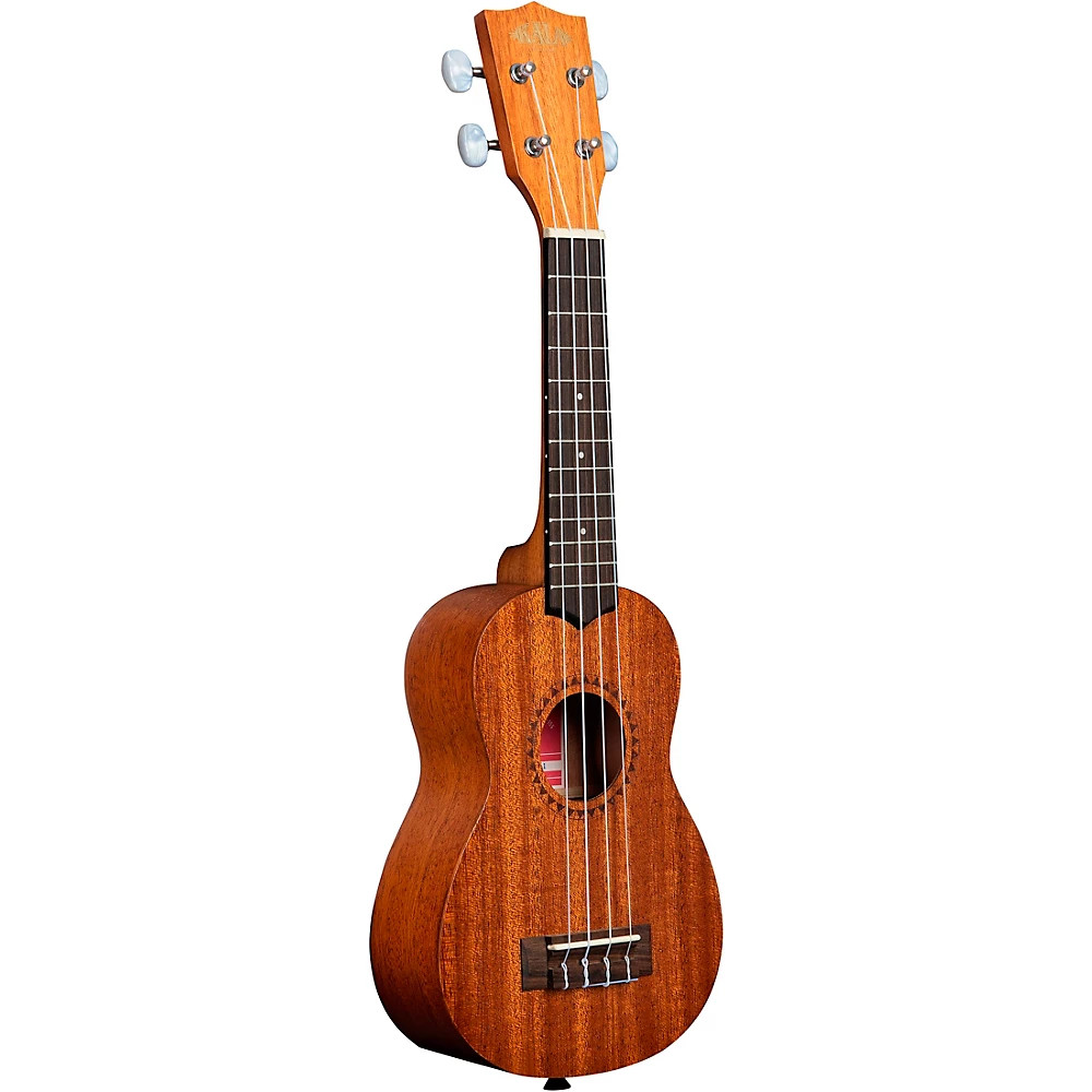 Kala Satin Mahogany Soprano Ukulele No Binding