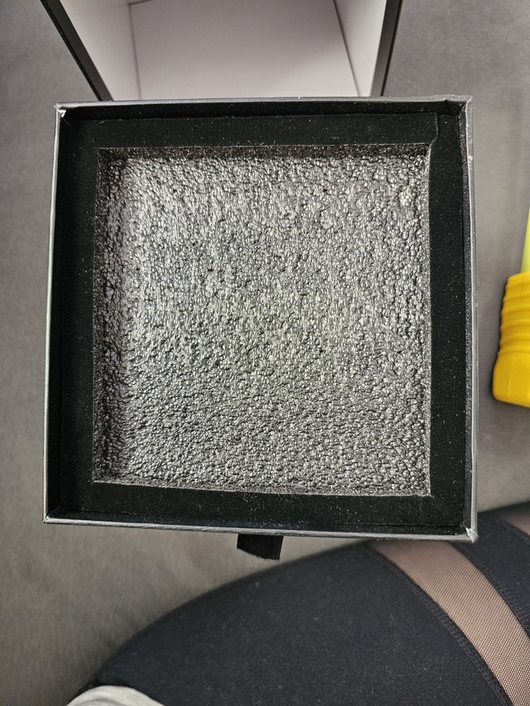 Black Packing Boxes Padded With Cuttable Insert Inside