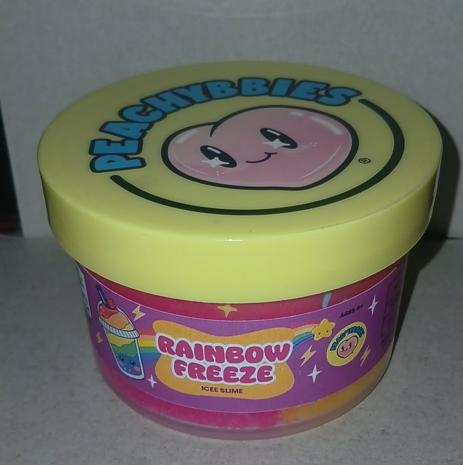 Peachybbies Rainbow Freeze Icee Slime - New