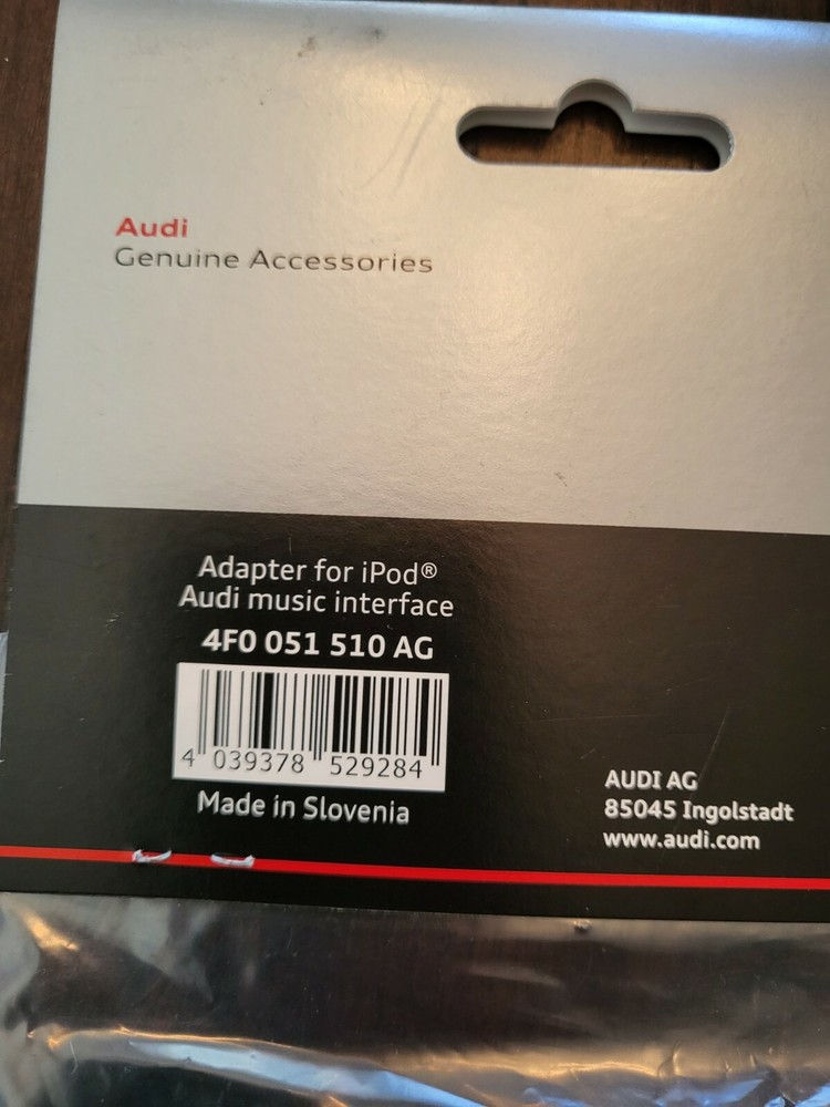 Audi OEM Adapter For IPod Audi Music Interface New #4F0051510AG