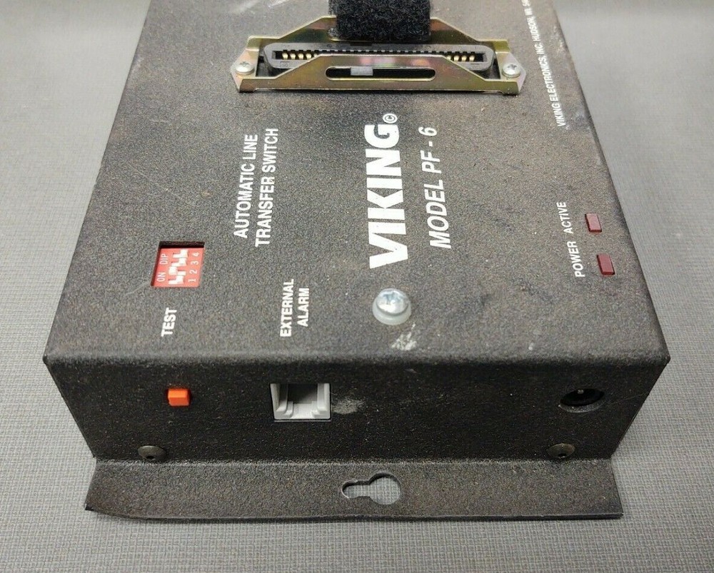 VIKING PF-6 Power Failure Bypass System Automatic Line Transfer Switch RJ21X