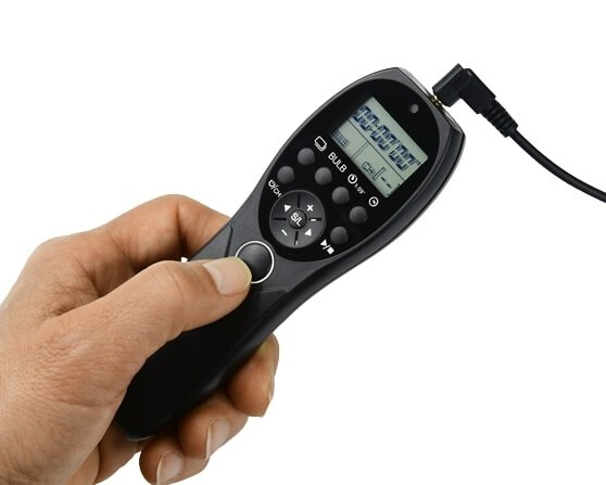 LCD Timer Shutter Release Remote Control for CANON EOS R6 Mark III