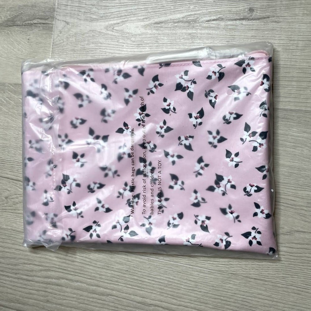 Kate Spade flowers Canvas pouch