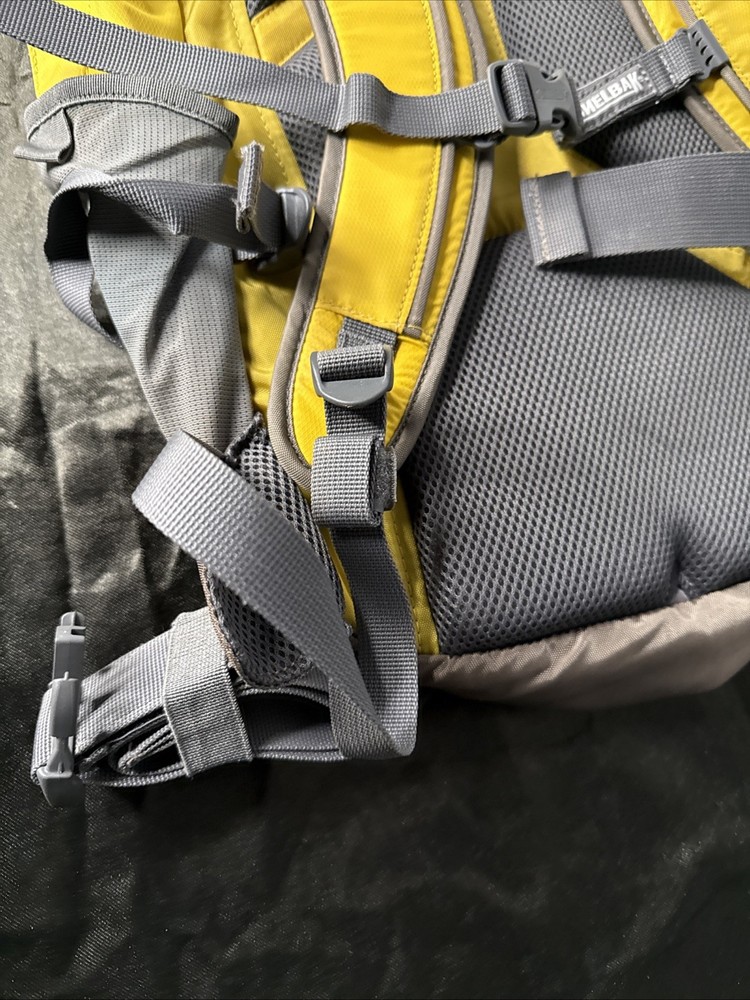 CAMELBAK Alpine Explorer Backpack, Fits 100oz Bladder - Yellow/ Gray