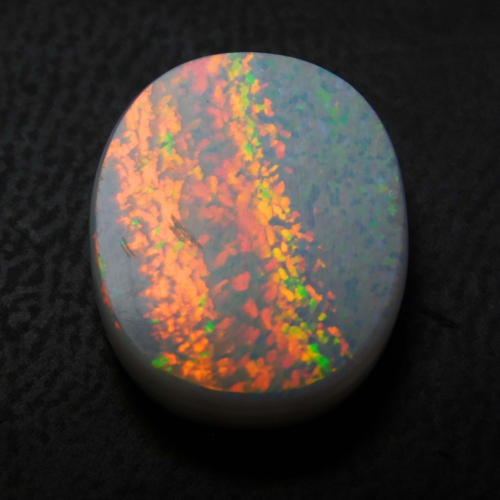 Natural 7.10 Ct AAA Australian Multi-Fire Opal Certified Stunning Gemstone