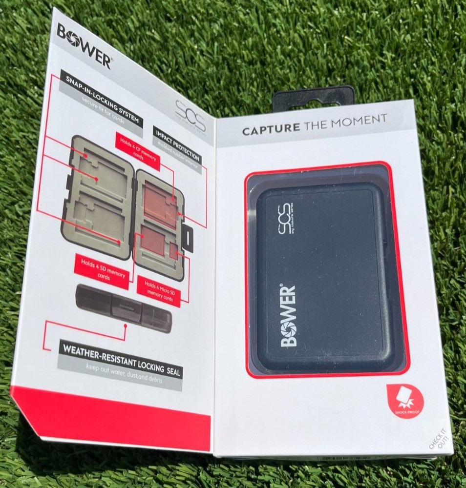 BOWER HEAVY DUTY MEMORY CARD WALLET