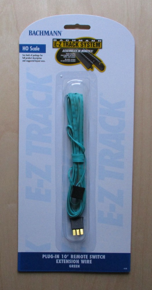 Bachmann HO 10' Green Switch Extension Wire