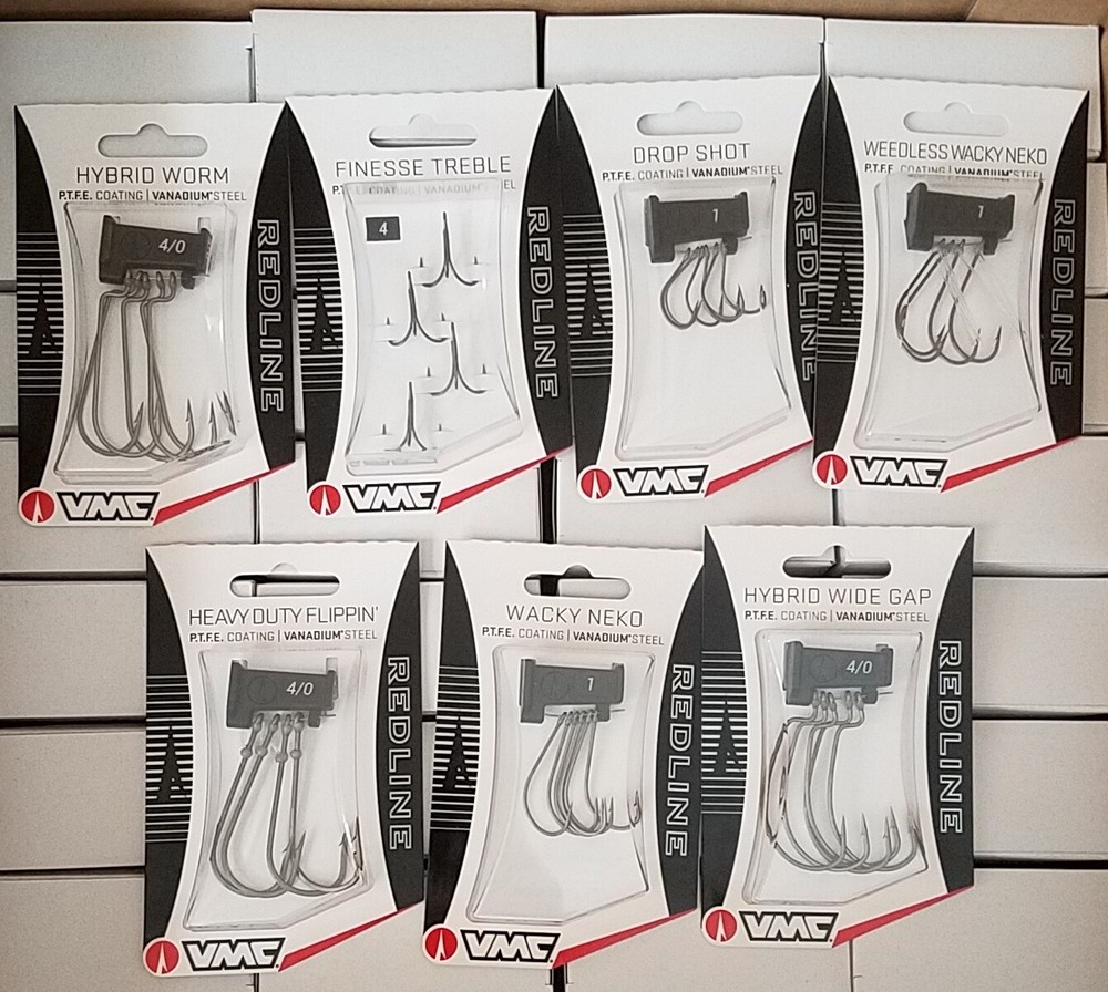 VMC RSDS RedLine Series Drop Shot NT Hook Pack Pick Size & Qty