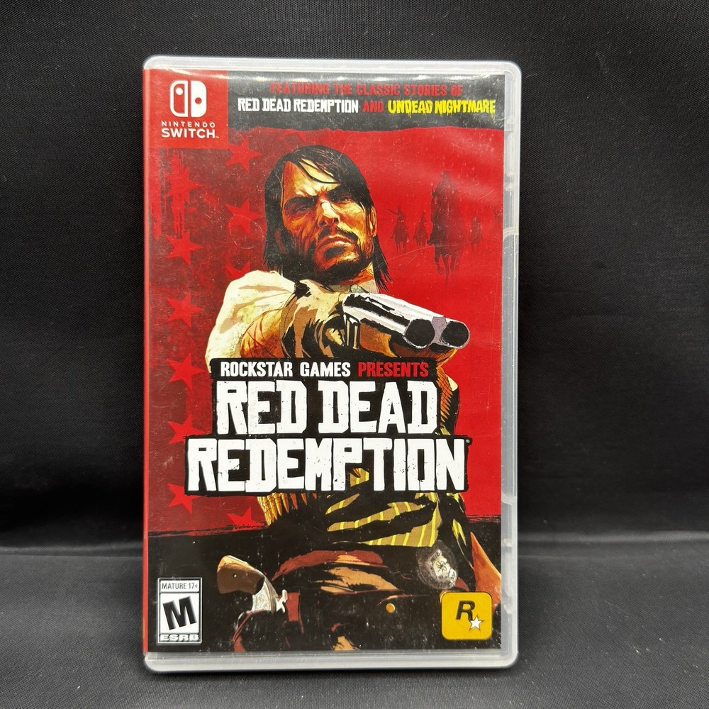 Authentic Box Case ONLY Replacement Nintendo Switch for Red Dead Redemption