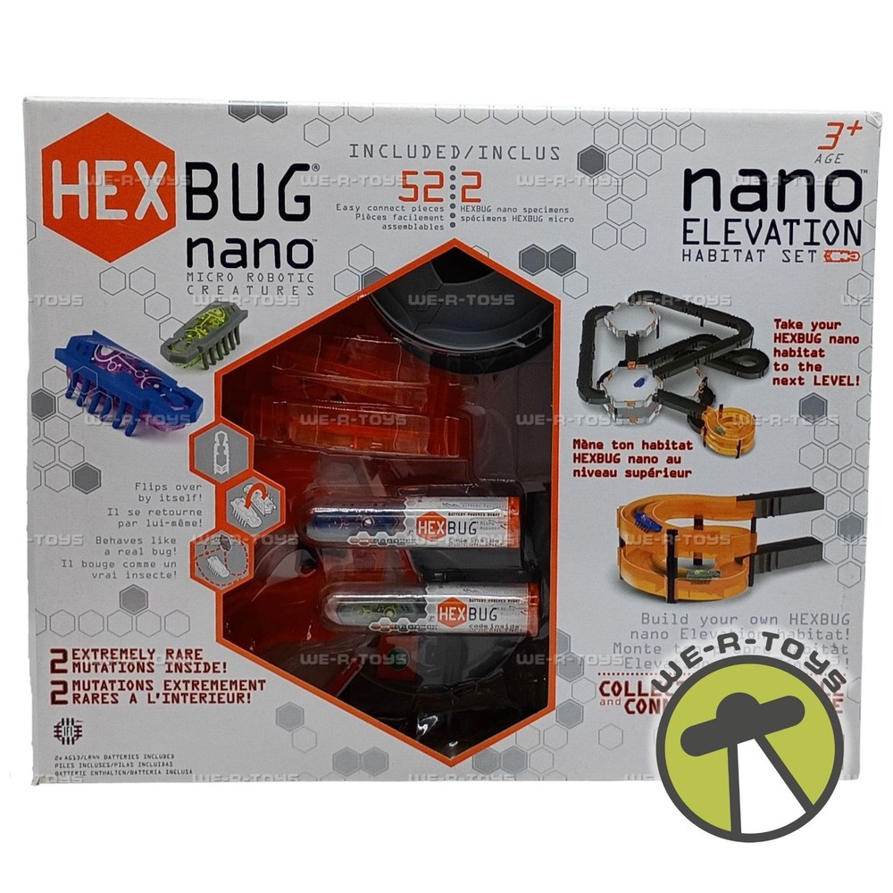 Hexbug Nano Elevation Habitat Set Micro Robotic Creatures 477-1320 New
