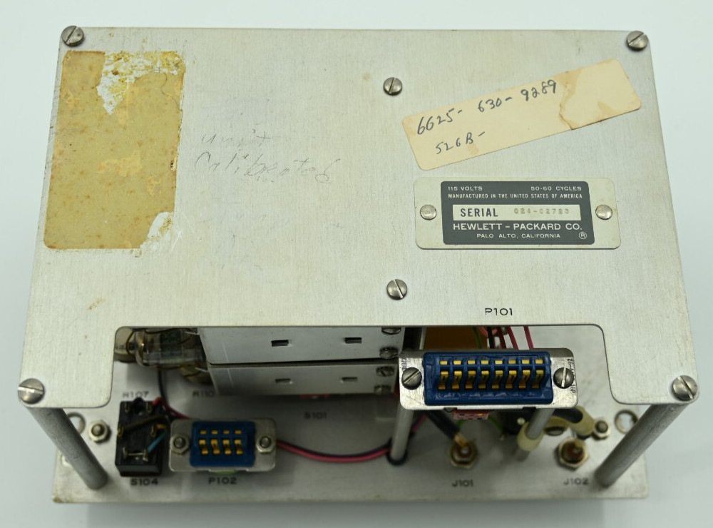 HP-526B Time Interval Hewlett-Packard Plugin for HP-524 Frequency Counter FR-38D