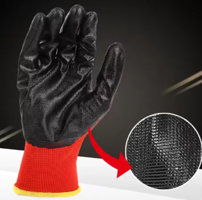 Ultimate Micro Foam Nitrile Grip Coated PROTECTIVE WORK GLOVES