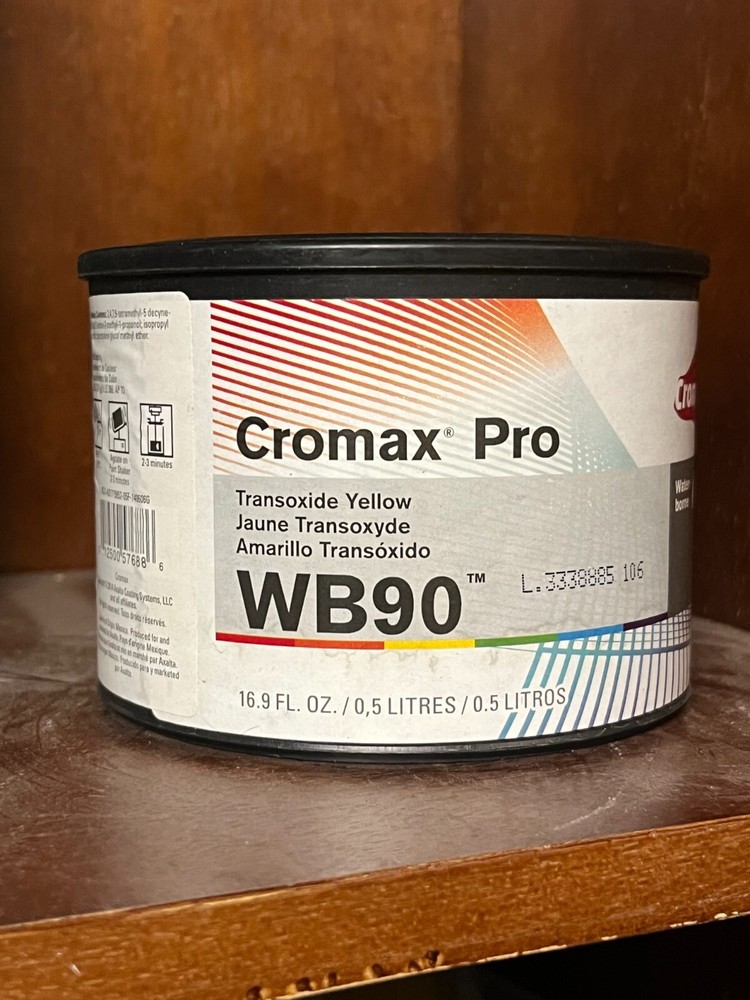 CROMAX PRO  WB90 TRANSOXIDE YELLOW 16.9 OZ.   NEW