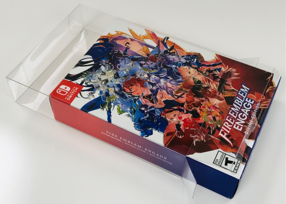 5x Box Protector For FIRE EMBLEM ENGAGE: DIVINE EDITION. Nintendo Switch. NTSC