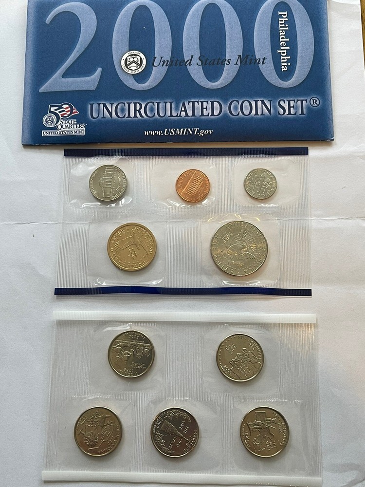 2000 P Uncirculated Mint Set