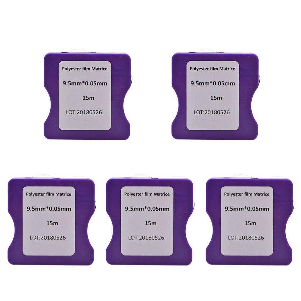 Dental Polyester Film Matrice Striproll Matrix Thickness 0.05mm width 9.5mm
