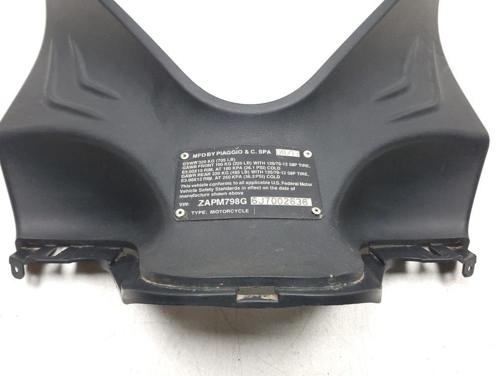 2017 Piaggio Fly Foot Floor Board 4 Pcs OEM