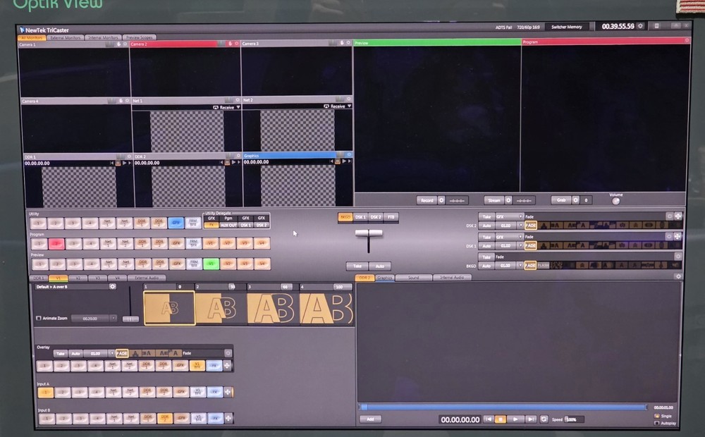 Newtek Tricaster XD455 TCXD455 Live Video Production System with Control Surface