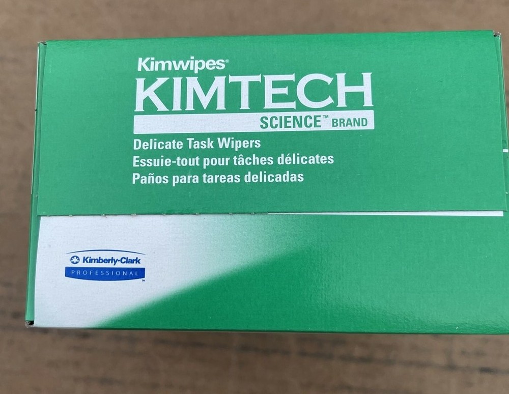 KIMTECH 34155 KIMWIPES DISPOSABLE CLOTH DELICATE TASK WIPERS LINT FREE (286 PCS)