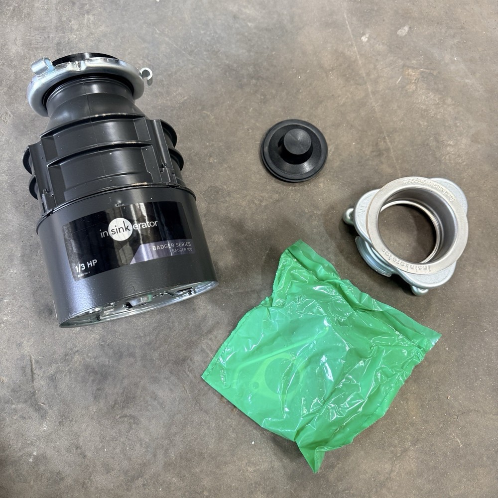 InSinkErator Badger 100 Continuous Feed Garbage Disposal 1/3HP