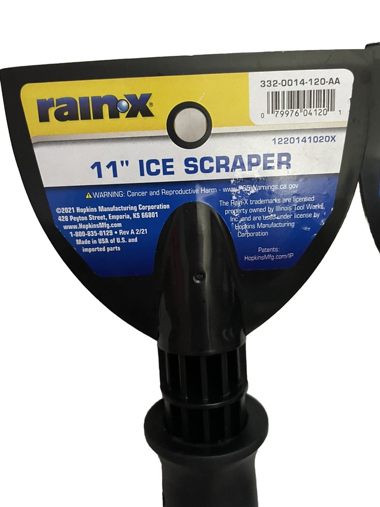 Windshield Scrappers Two Rain X Ice Scrapper’s New