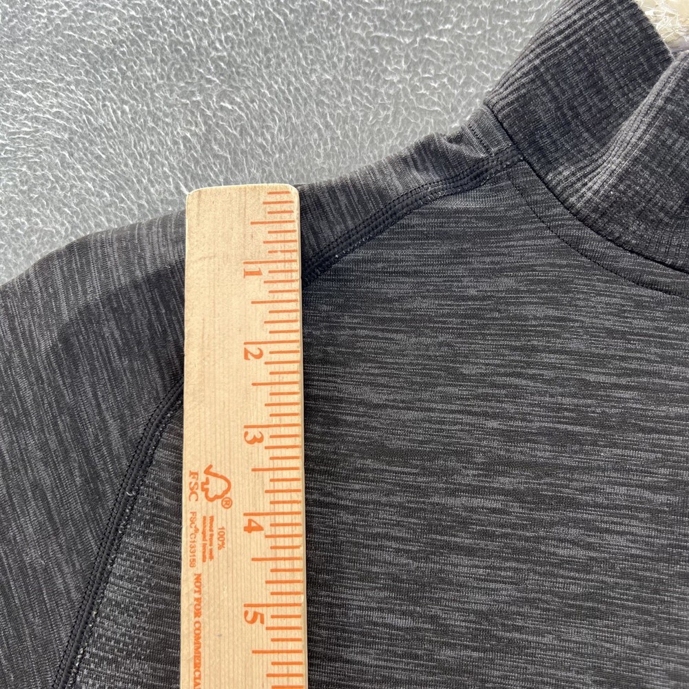 lululemon mens size m silver half zip pullover sweatshirt jacket