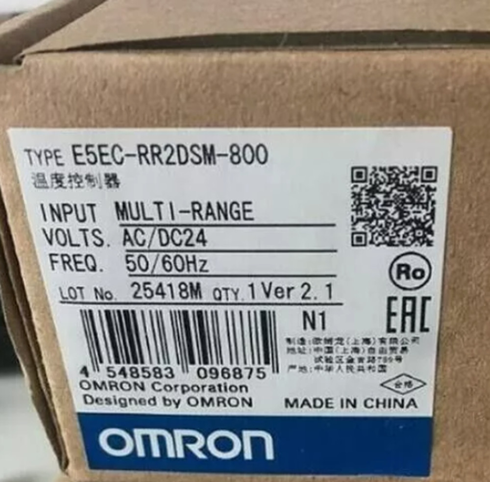 New In Box Omron Temperature Controller E5EC-RR2DSM-800