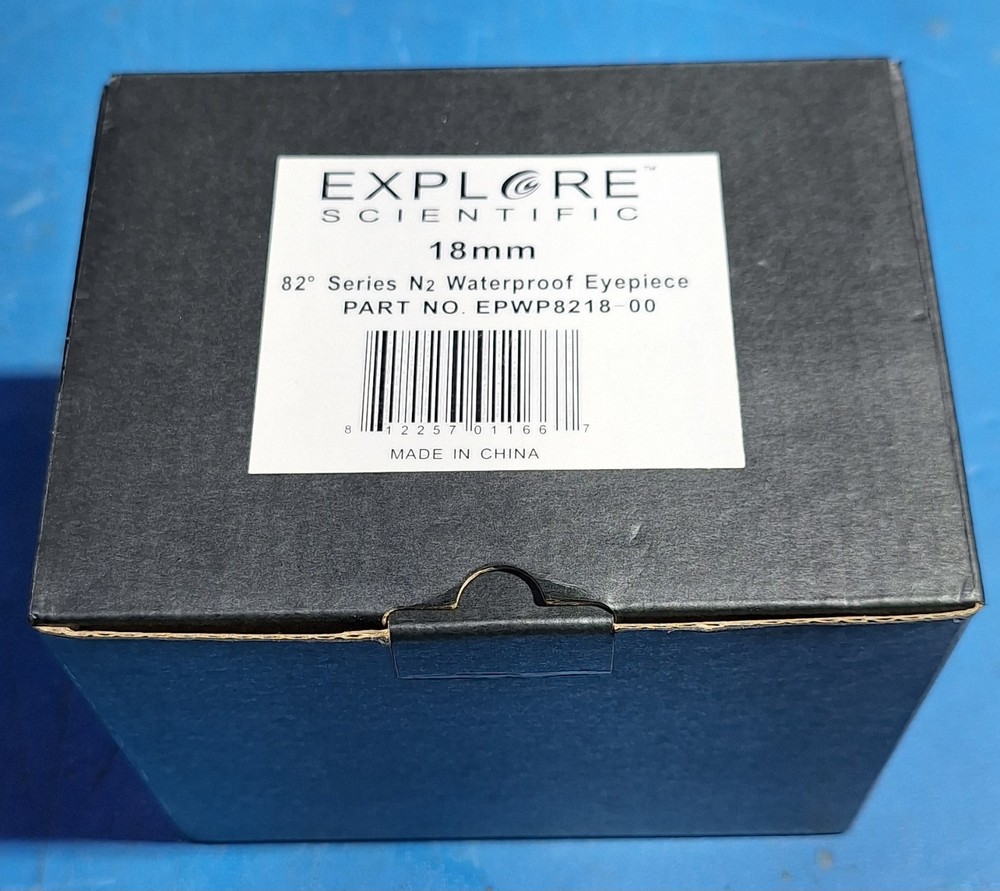 Explore Scientific 18mm 82° 2" Eyepiece; Nitrogen Purged - Excellent!