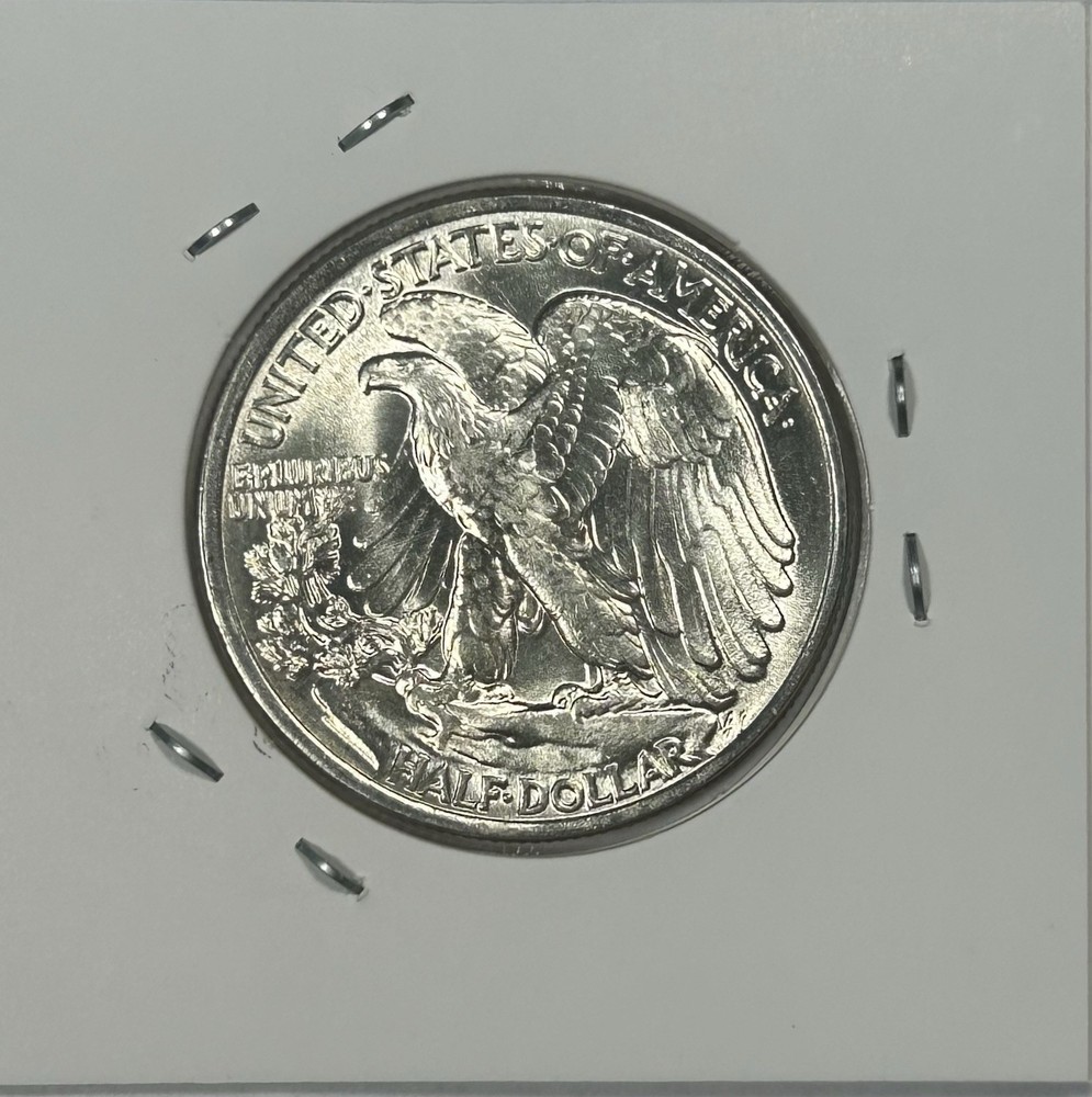 1943 Walking Liberty Half Dollar Coin Uncirculated