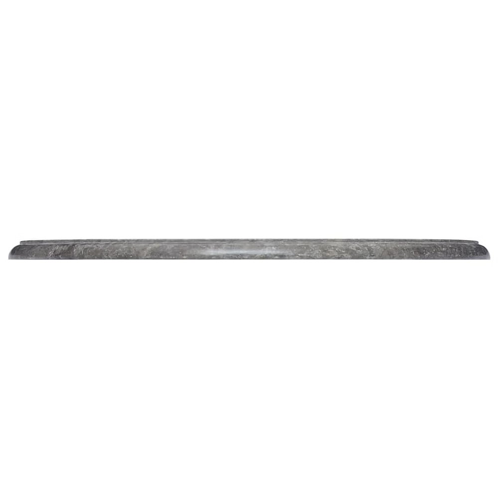 Table Top Black Ø23.6"x1" Marble