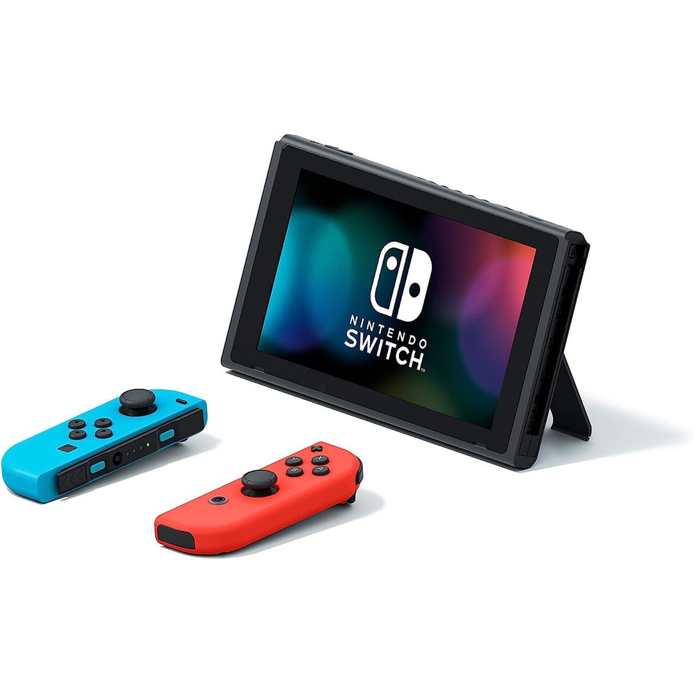 Nintendo Switch 32GB Console with Neon Red/Blue Joy-Con Controllers