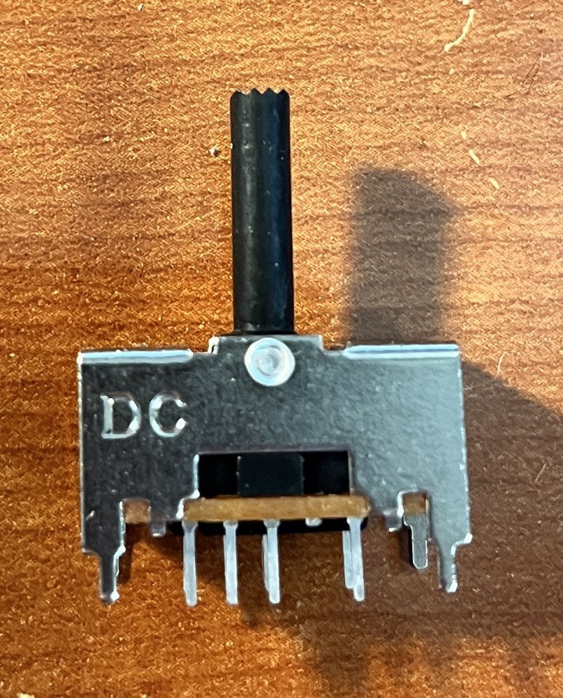 TS-23E02 - Center Return Switch - Long Shaft 16 mm