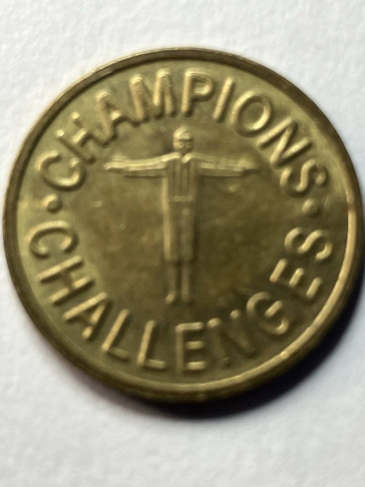 Vintage Champions Challenges Arcade Token #ud1