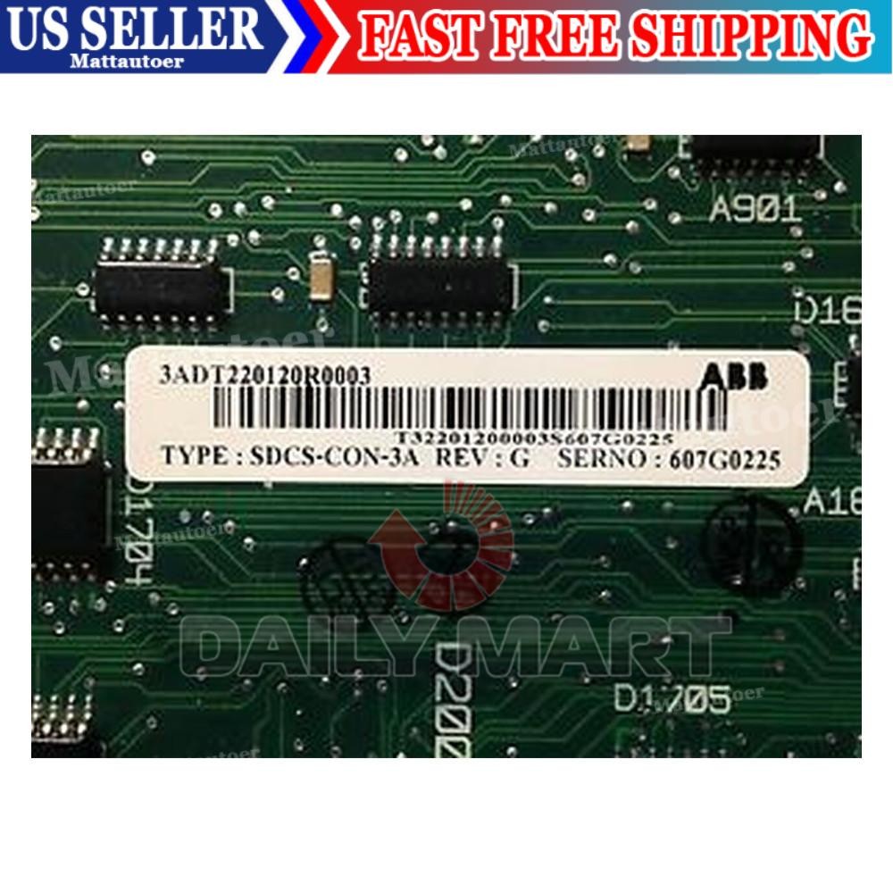 & Tested ABB DCS400 SDCS-CON-3A Control Board