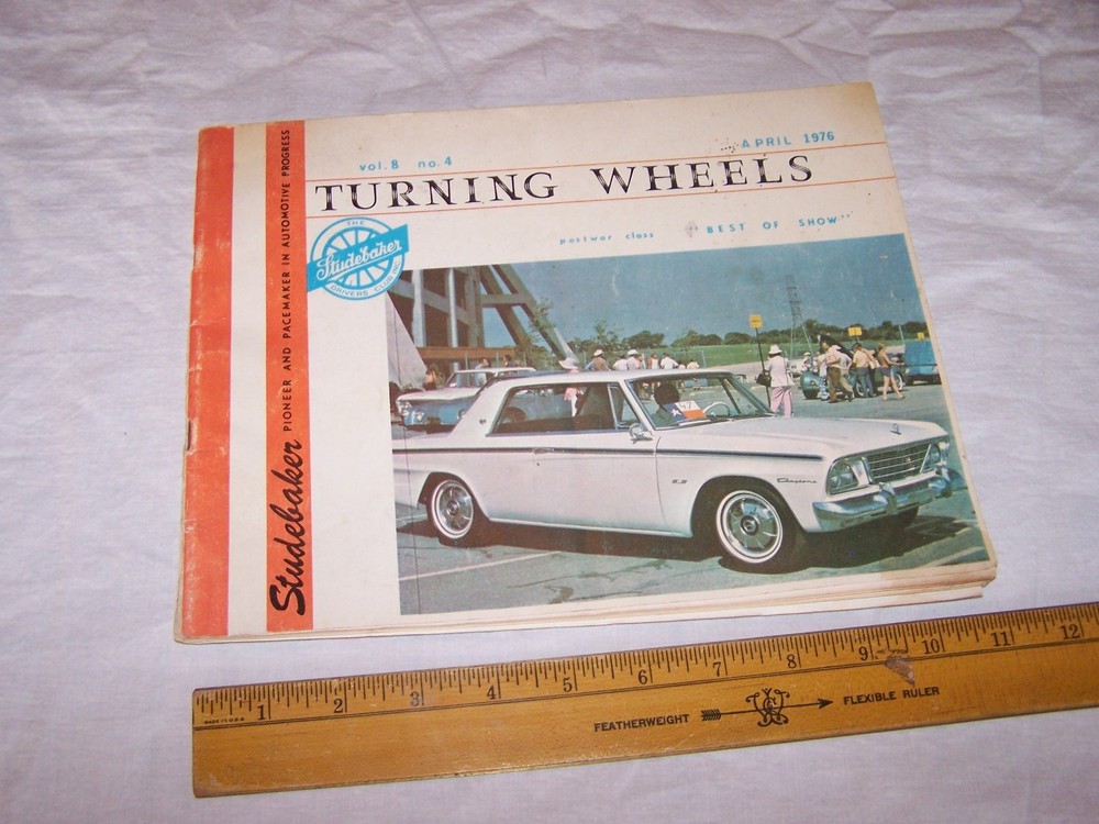 1976 STUDEBAKER 42 Page DRIVERS CLUB Publication