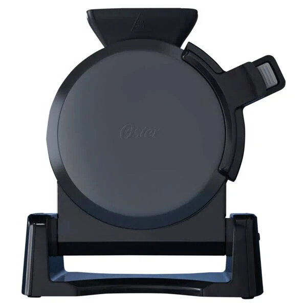 Oster DiamondForce Nonstick Vertical Waffle Maker, Dark Metallic